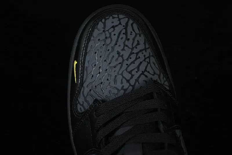 All categories Air Jordan Jordan series basketball shoes Air Jordan 1 Low G version pure original Air Jordan 1 Low "Elephant" AJ1 Joe 1 burst pattern Danger warning low-top cultural casual sneakers IM6568-010